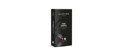 CARRARO, CAFFE' PURO ARABICA, Nespresso kapsulės, 10 vnt. CARRARO, CAFFE' PURO ARABICA, Nespresso kapsulės, 10 vnt.