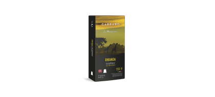 CARRARO, CAFFE' RWANDA PREMIUM, Nespresso kapsulės, 10 vnt. CARRARO, CAFFE' RWANDA PREMIUM, Nespresso kapsulės, 10 vnt.