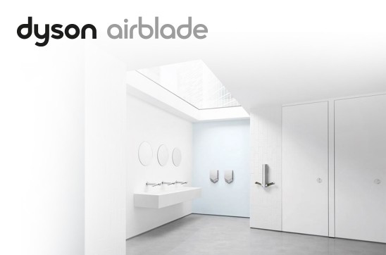 „Dyson Airblade™“: higieniškos, tvarios ir estetiškos rankų džiovinimo technologijos