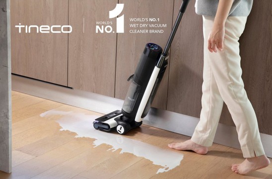 „Tineco“ – nr.1 prekės ženklas grindų plovimo ir siurbimo įrenginių kategorijoje