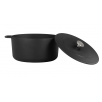 COMBEKK Dutch Oven Sous-Chef perdirbto ketaus puodas, 32 cm, emaliuotas – atsparus aukštai temperatūrai, puikiai tinka didesnėms porcijoms