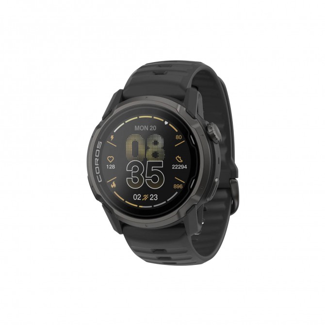 COROS APEX 4 GPS Outdoor Watch - 46 mm juoda