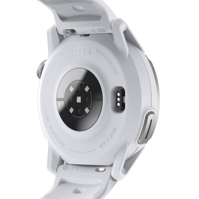 COROS APEX 4 GPS Outdoor Watch - 46 mm balta