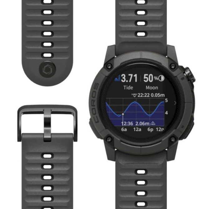 COROS NOMAD GPS Watch - juoda