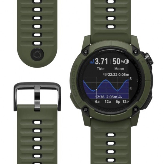 COROS NOMAD GPS Watch - žalia