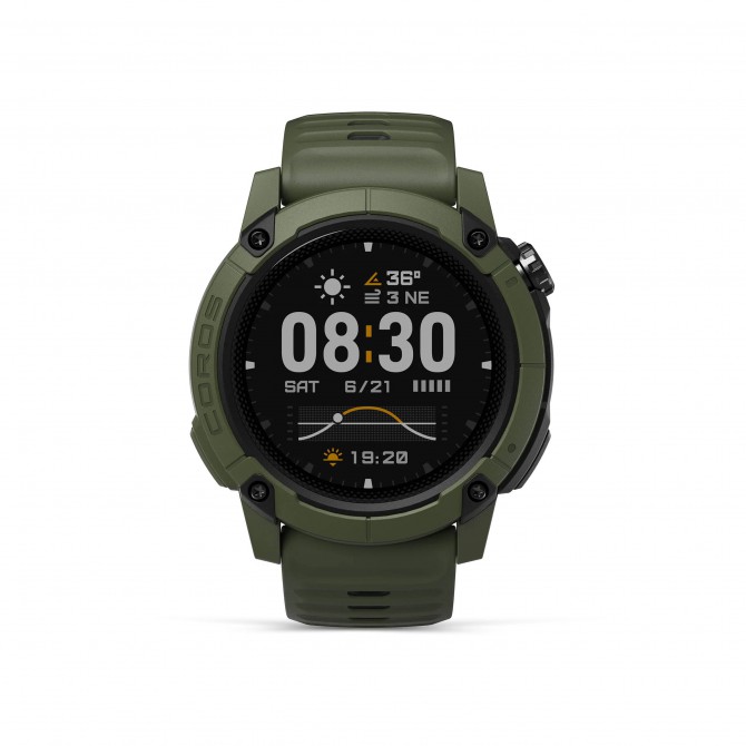 COROS NOMAD GPS Watch - žalia