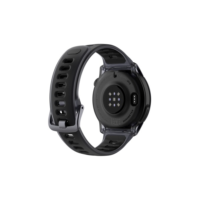 COROS PACE 4 GPS Sport Watch - juoda Crystal nailoninė