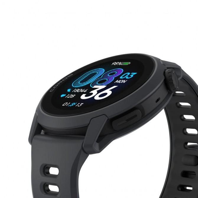 COROS PACE 4 GPS Sport Watch - silikoninė juoda