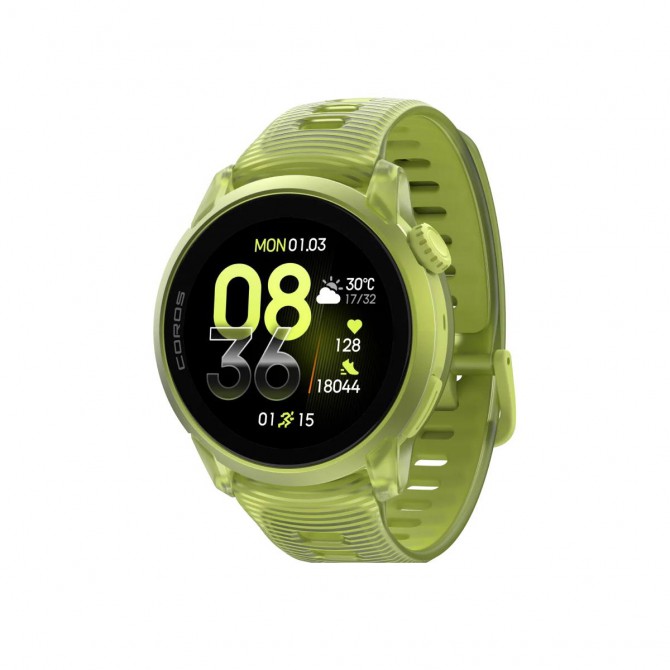 COROS PACE 4 GPS Sport Watch - geltona Crystal