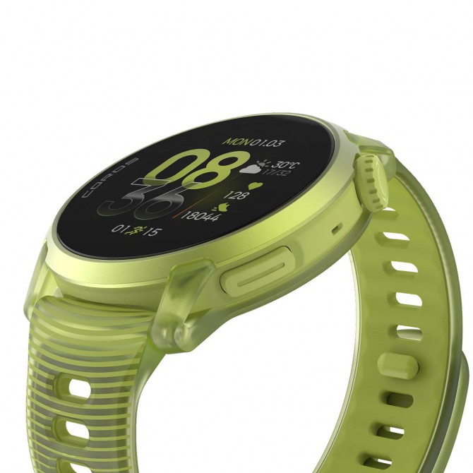 COROS PACE 4 GPS Sport Watch - geltona Crystal