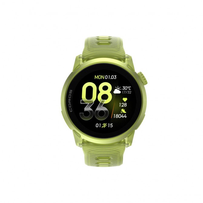 COROS PACE 4 GPS Sport Watch - geltona Crystal