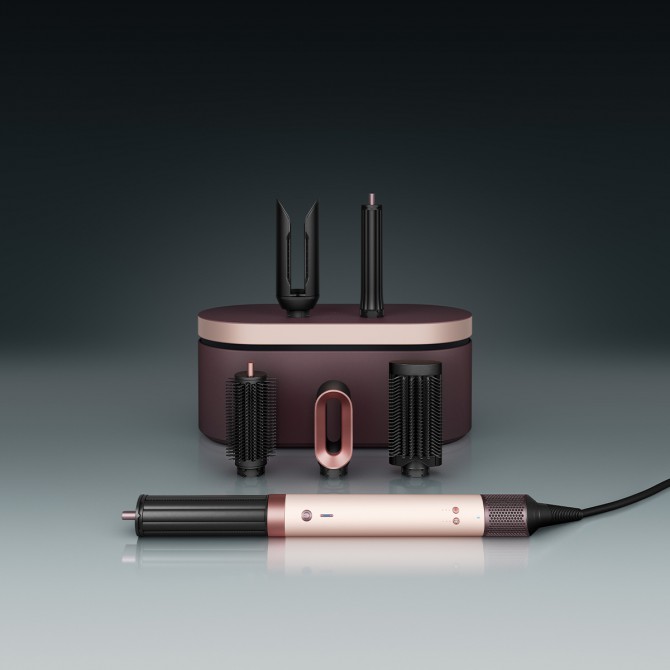 DYSON HS09 AIRWRAP Co-anda2x plaukų formavimo prietaisas, Ceramic pink/Rose gold