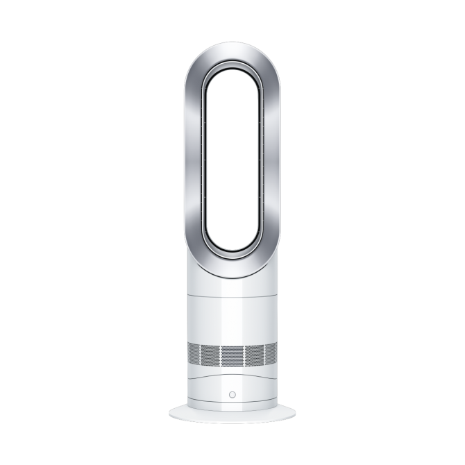 DYSON AM09 – tikslus temperatūros nustatymas, leidžia pritaikyti šilumą ar vėsumą pagal poreikius.
