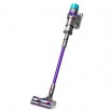 DYSON Gen5detect Absolute belaidis dulkių siurblys - Tamsiai pilkas korpusas su blizgiais mėlynais akcentais, lengva ir kompaktiška konstrukcija, ergonomiška rankena, belaidis dizainas