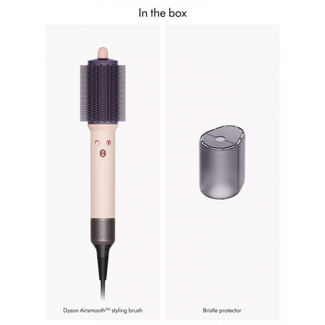 DYSON AIRSMOOTH plaukų formavimo šepetys,  ceramic pink/rose gold