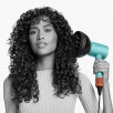 DYSON SUPERSONIC NURAL plaukų džiovintuvas, ceramic/topaz – magnetiniai antgaliai greitam keitimui, tinka įvairių šukuosenų kūrimui.