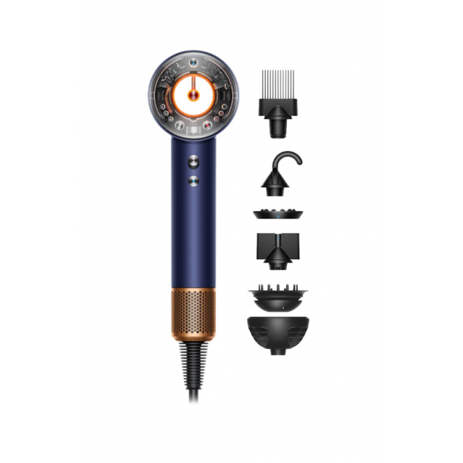 DYSON SUPERSONIC NURAL plaukų džiovintuvas, prussian blue/rich copper