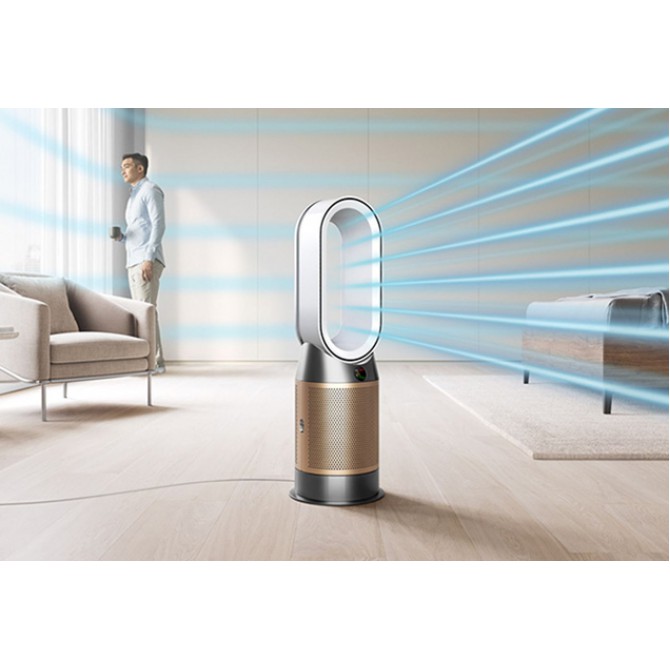DYSON HP09 PURE Hot+Cool – vėsinimo režimas, gaivina patalpą šiltu oru, suteikia komforto jausmą.