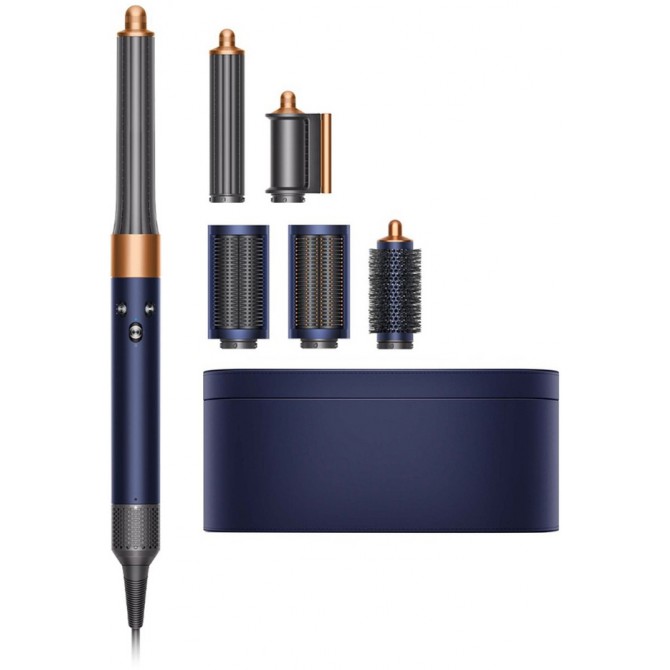 DYSON HS05 AIRWRAP Complete Long plaukų formavimo prietaisas, mėlyna/varis (ilgiems plaukams)