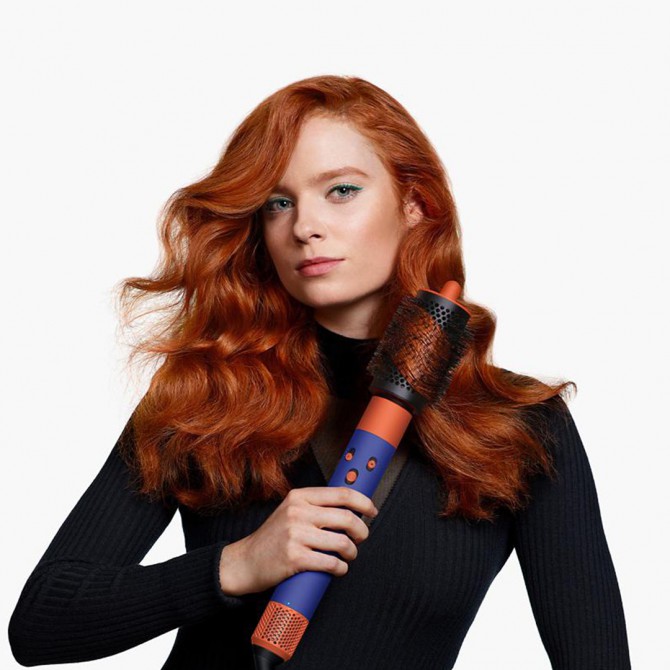 DYSON HS08 AIRWRAP i.d. plaukų formavimo prietaisas, Vinca Blue/Topaz