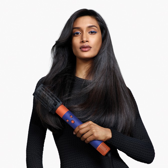DYSON HS08 AIRWRAP i.d. plaukų formavimo prietaisas, Vinca Blue/Topaz