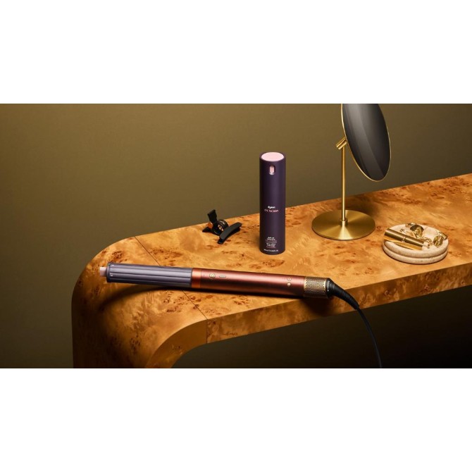 DYSON HS09 Airwrap Co-anda 2x plaukų formavimo prietaisas, plum/copper