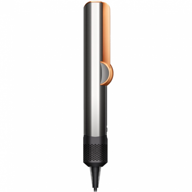 DYSON HT01 Airstrait, pilka/varis – ergonomiškas dizainas, patogus ilgesniam naudojimui.