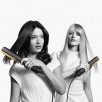 DYSON HT01 Airstrait, juoda/aukso – reguliuojamas oro srautas, pritaikomas skirtingiems plaukų tipams.