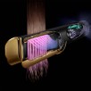 DYSON HT01 Airstrait, juoda/aukso – oro srauto technologija švelniam tiesinimui be karščio.