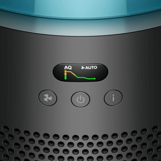 DYSON Hushjet Purifier Compact HJ10 oro valytuvas, juodas