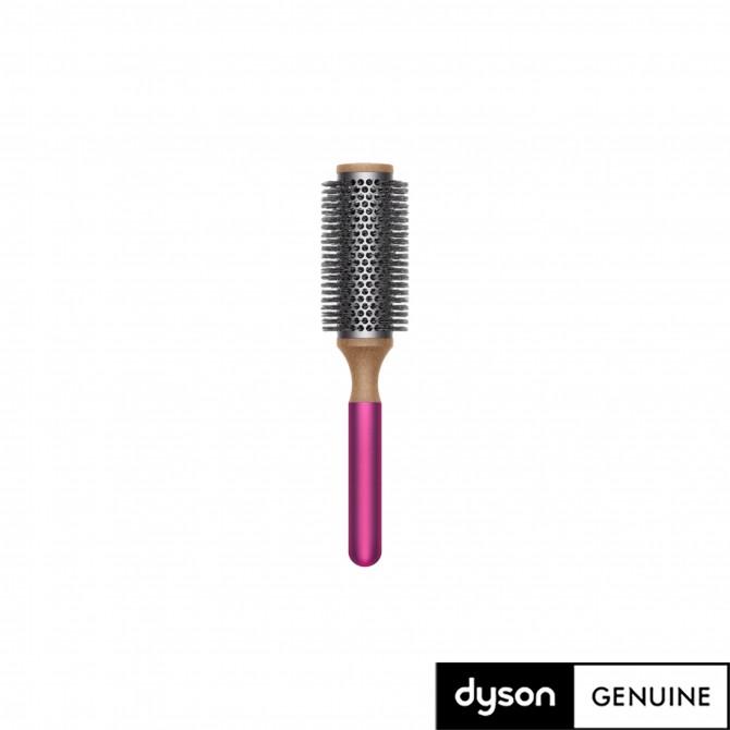 DYSON plaukų šepetys, 35 mm, 970293-01. inovatyvus, modernus, rožinės spalvos, medinėmis detalėmis.