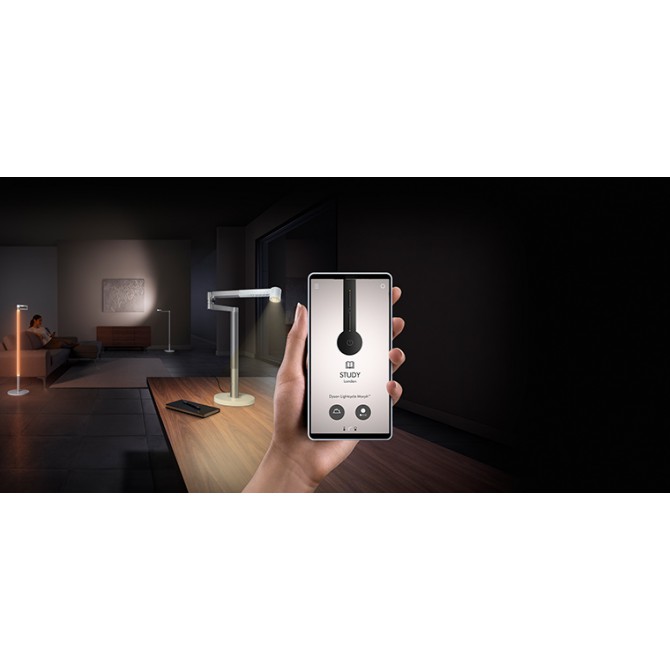 DYSON Solarcycle Morph CD06 stalo šviestuvas, juodas