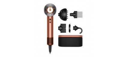 DYSON SUPERSONIC NURAL plaukų džiovintuvas, amber silk/pink champagne