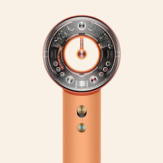 DYSON SUPERSONIC NURAL plaukų džiovintuvas, ceramic apricot/topaz