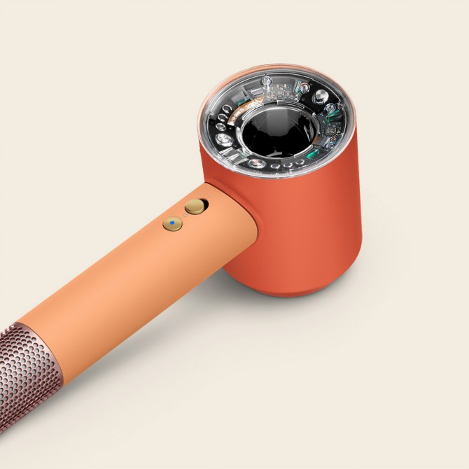 DYSON SUPERSONIC NURAL plaukų džiovintuvas, ceramic apricot/topaz