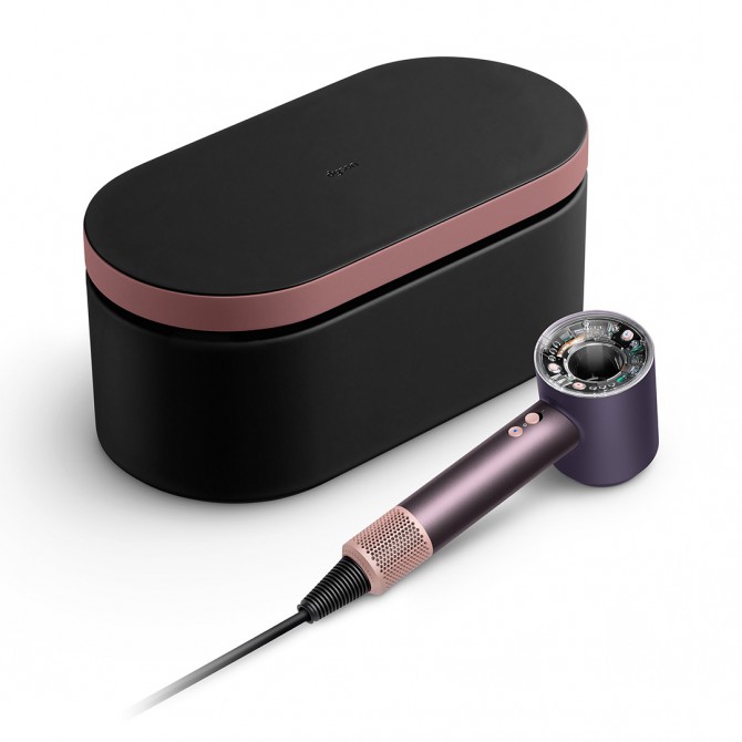 DYSON  SUPERSONIC NURAL plaukų džiovintuvas, jasper plum