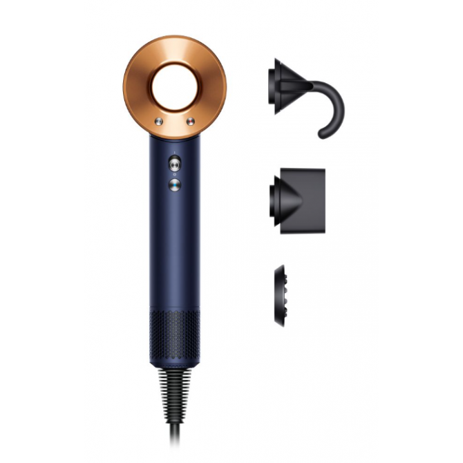 DYSON SUPERSONIC plaukų džiovintuvas, mėlyna/varis