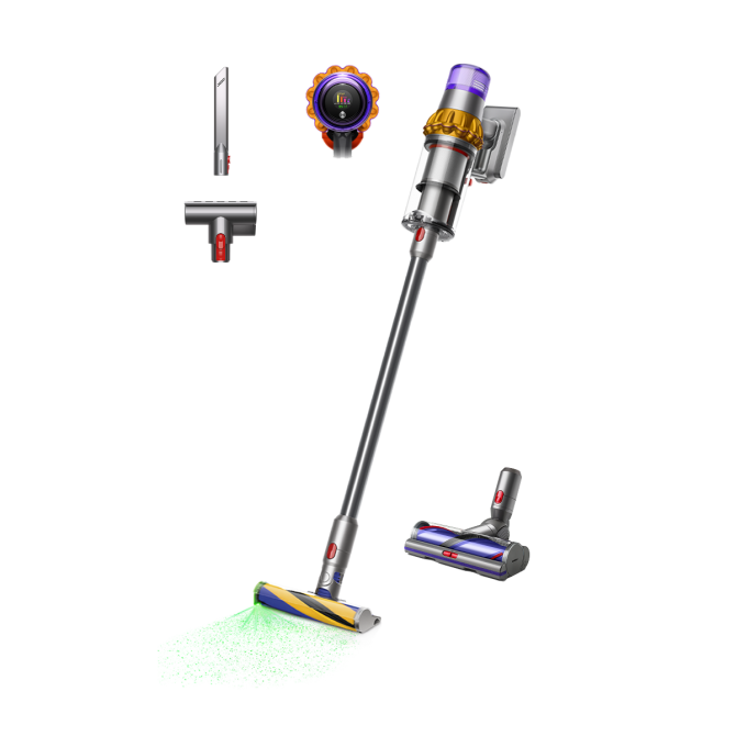 Dyson V15 Detect Absolute belaidis dulkių siurblys, 2026 modelis