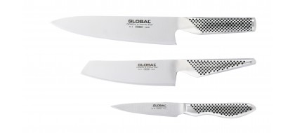 GLOBAL Peilių rinkinys 3 vnt G-2, GS-5, GS-38