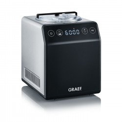 GRAEF IM700 ledų gaminimo mašina, nerūdijančio plieno/juoda