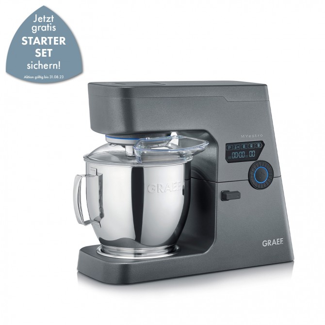 GRAEF KM7016 MYestro virtuvinis kombainas, pilka