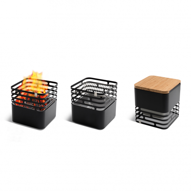 Juoda HOFATS CUBE kepsninė, moderni ir išmanioji