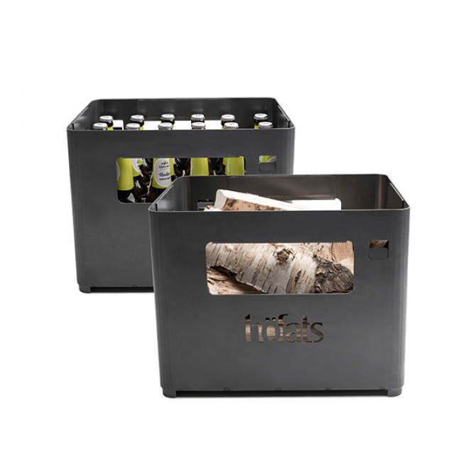 HOFATS BEER BOX kepsninė, praktiška ir tvirta, juoda spalva