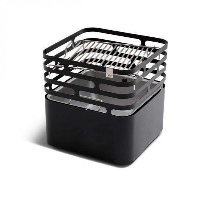 HOFATS CUBE grotelės. Nerūdijantis plienas, pilkos spalvos, tvirtos