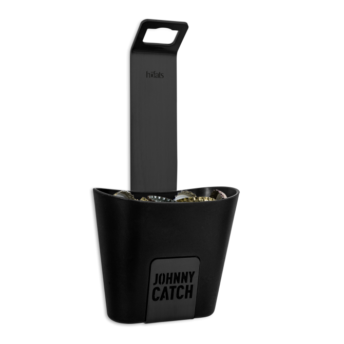 HOFATS JC butelių atidarytuvas su krepšeliu, juodas