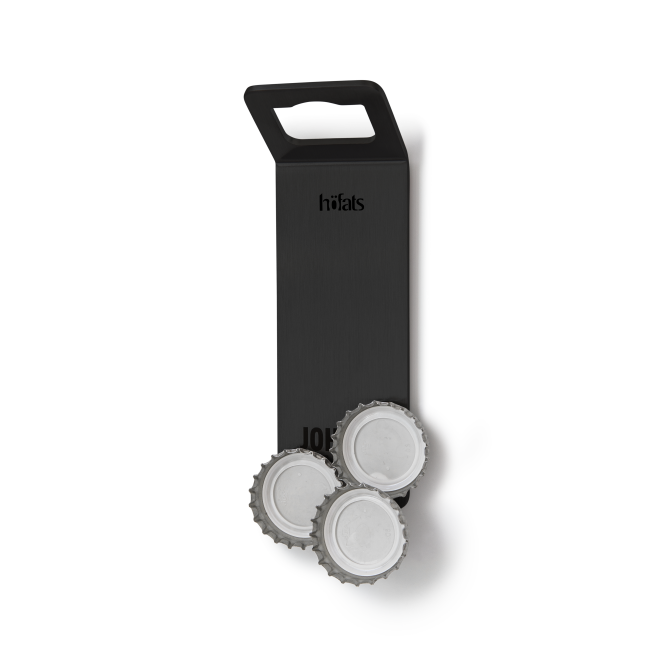 HOFATS JC magnetinis butelių atidarytuvas, juodas