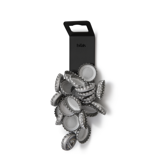 HOFATS JC magnetinis butelių atidarytuvas, juodas