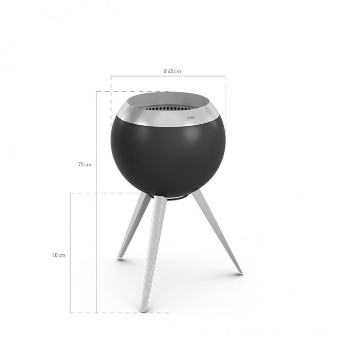 HOFATS PEARL BOWL 63 grilis su laikikliu