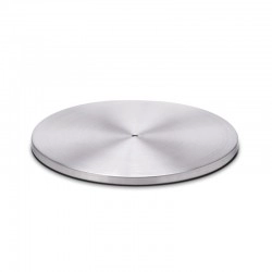 HOFATS SPIN 120/1200 apvalus pagrindas, sidabrinis