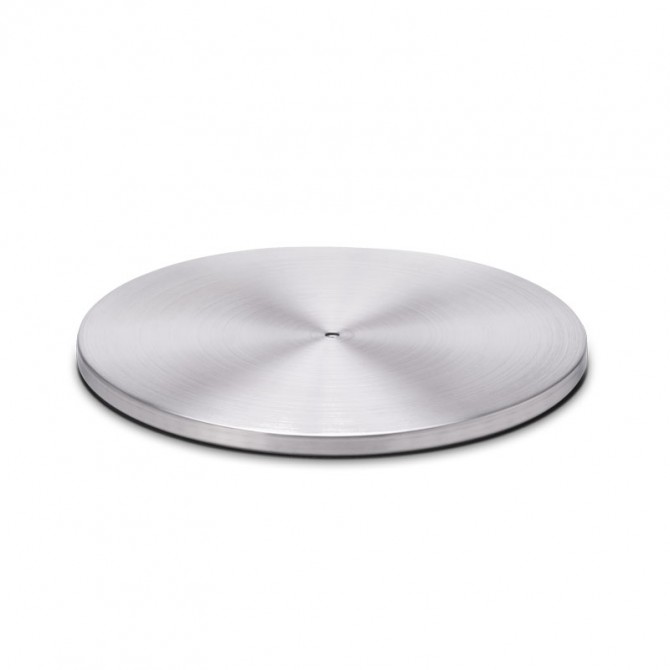 HOFATS SPIN 120/1200 apvalus pagrindas, sidabrinis